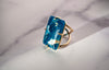 Blue Apatite Ring (Fearless Communication)