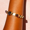 Gold Amethyst Bracelet (Peace and Intuition)