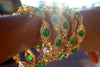 Gold Jade Bracelet (Wealth and Luck)