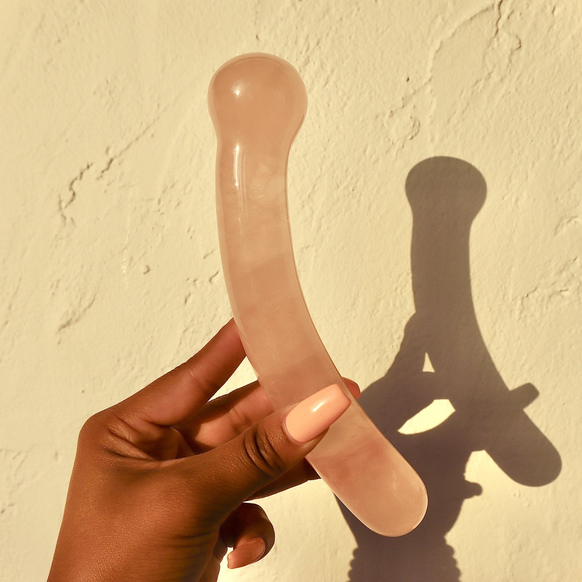 Rose Quartz Yoni Wand (Goddess Energy)