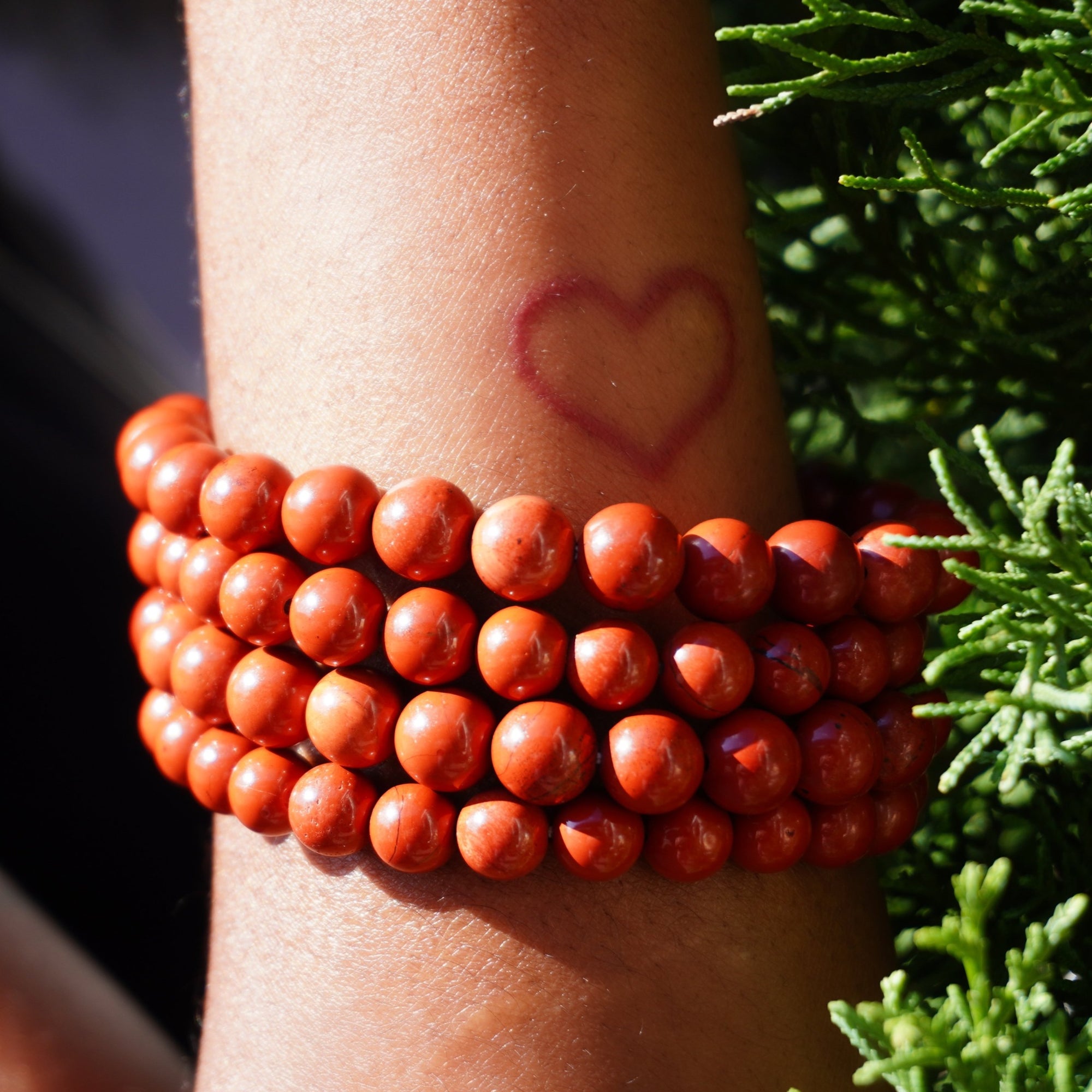 Red Jasper Bracelet - Spirit Connexions Gemstone Bracelets