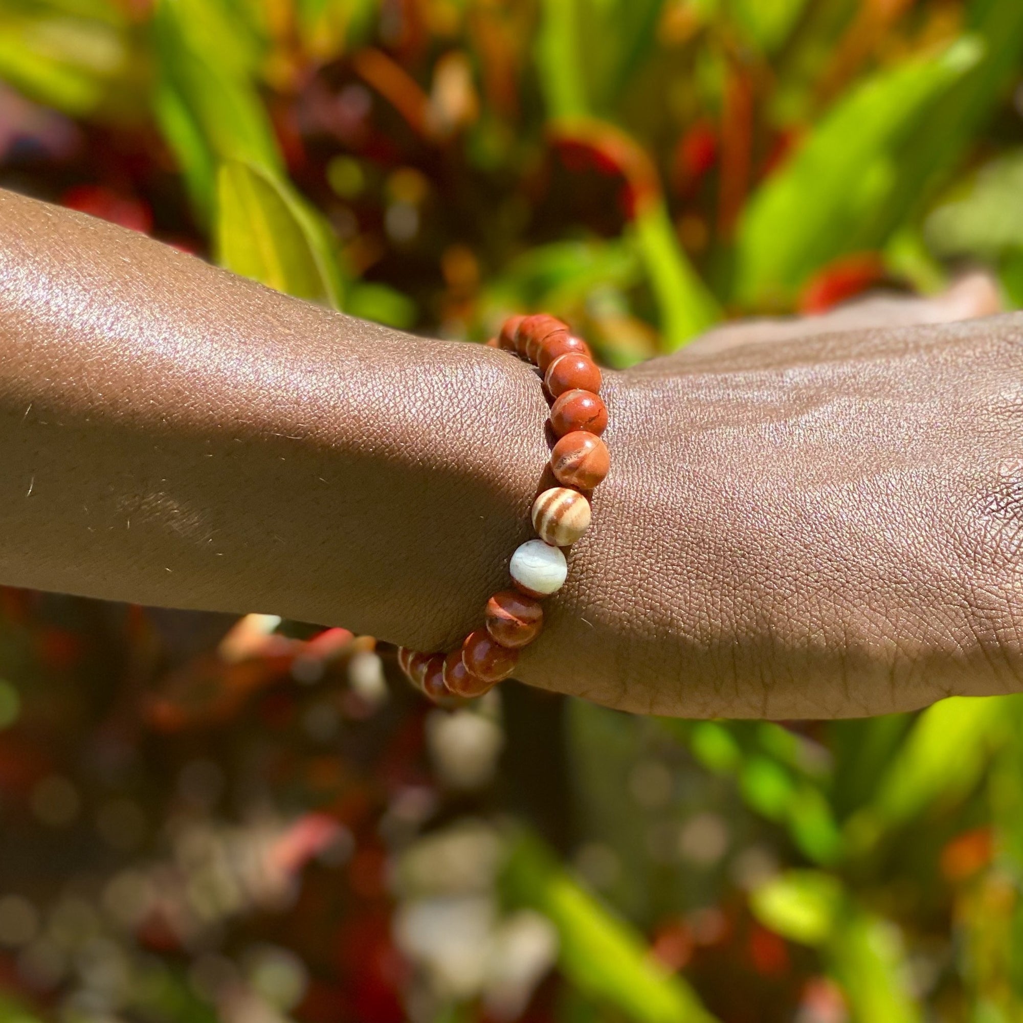 Red Jasper Bracelet (Grounding)